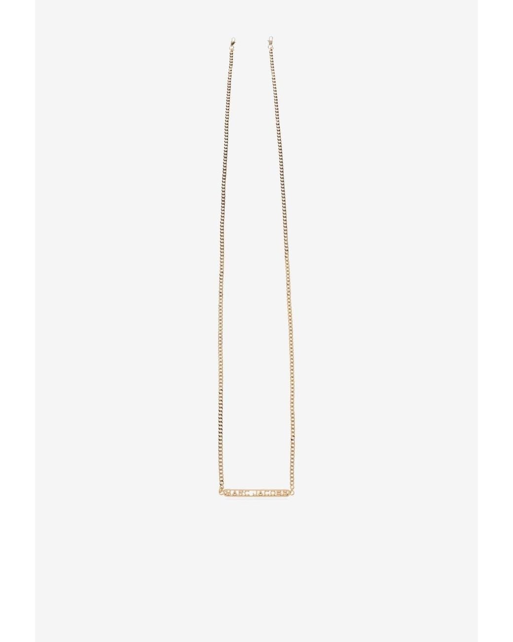 Marc Jacobs White Classic Rectangular Sunglasses