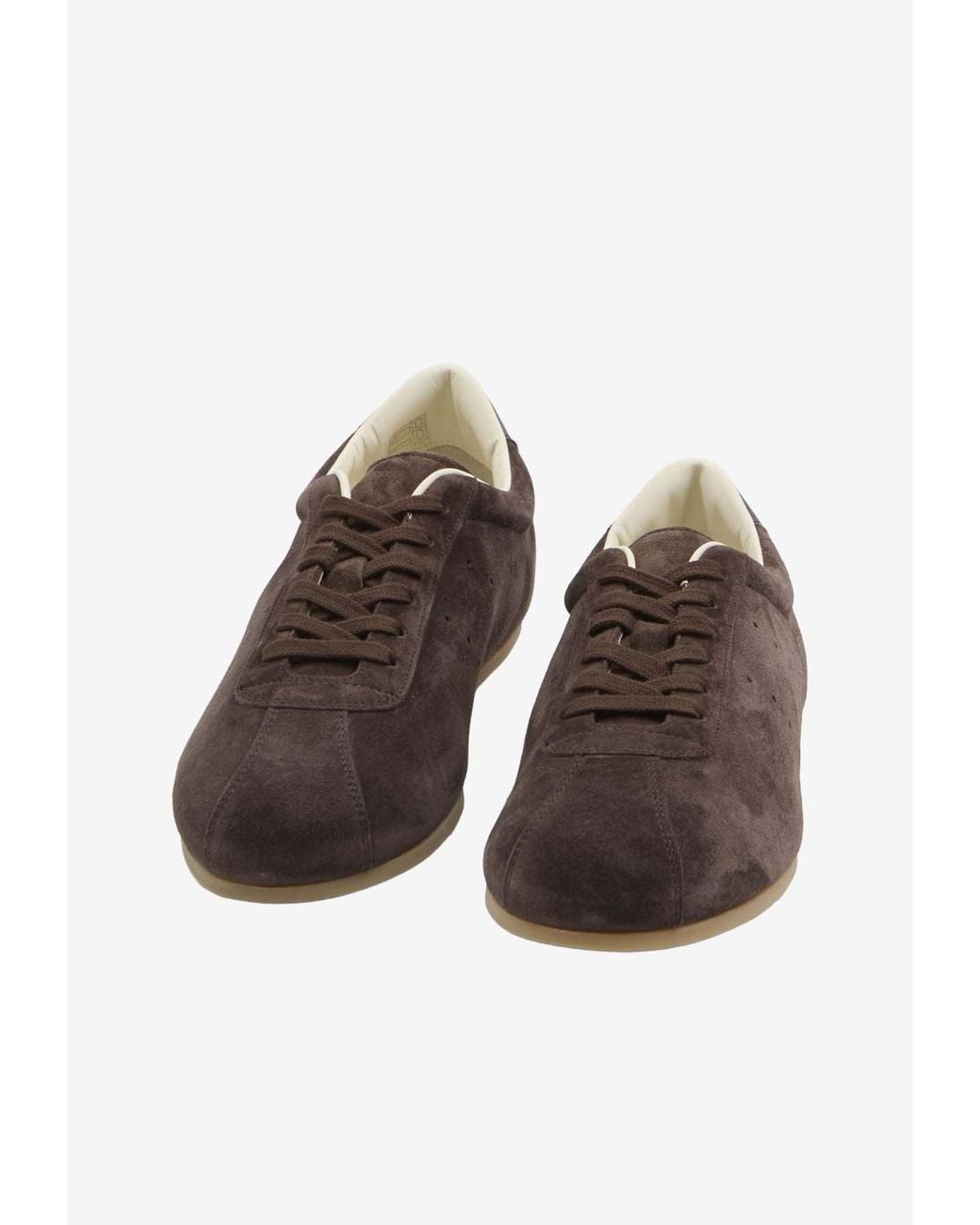 Common Projects Brown Low-Top Suede Sneakers for men