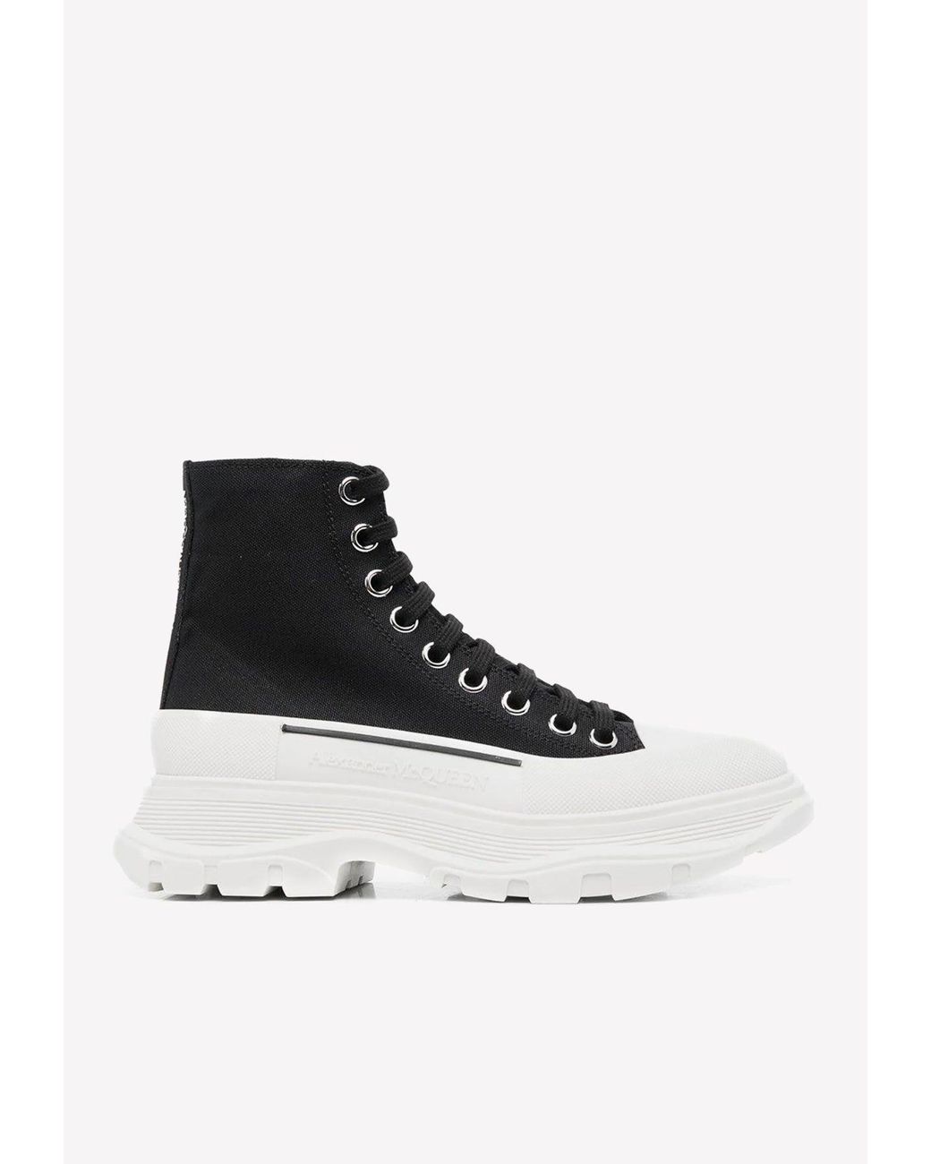 tread slick high top sneaker