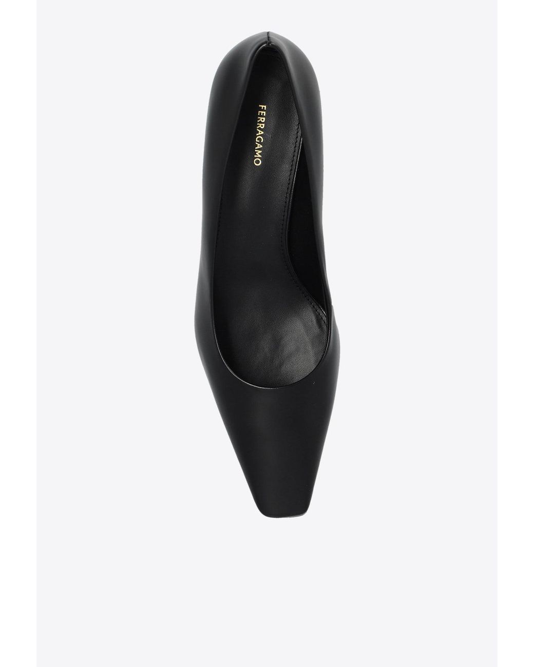 Ferragamo PUMPS&HEELS WOMAN ALESSYA 40 Ferragamo Alessya 40 Calf Leather Pumps in White | Lyst