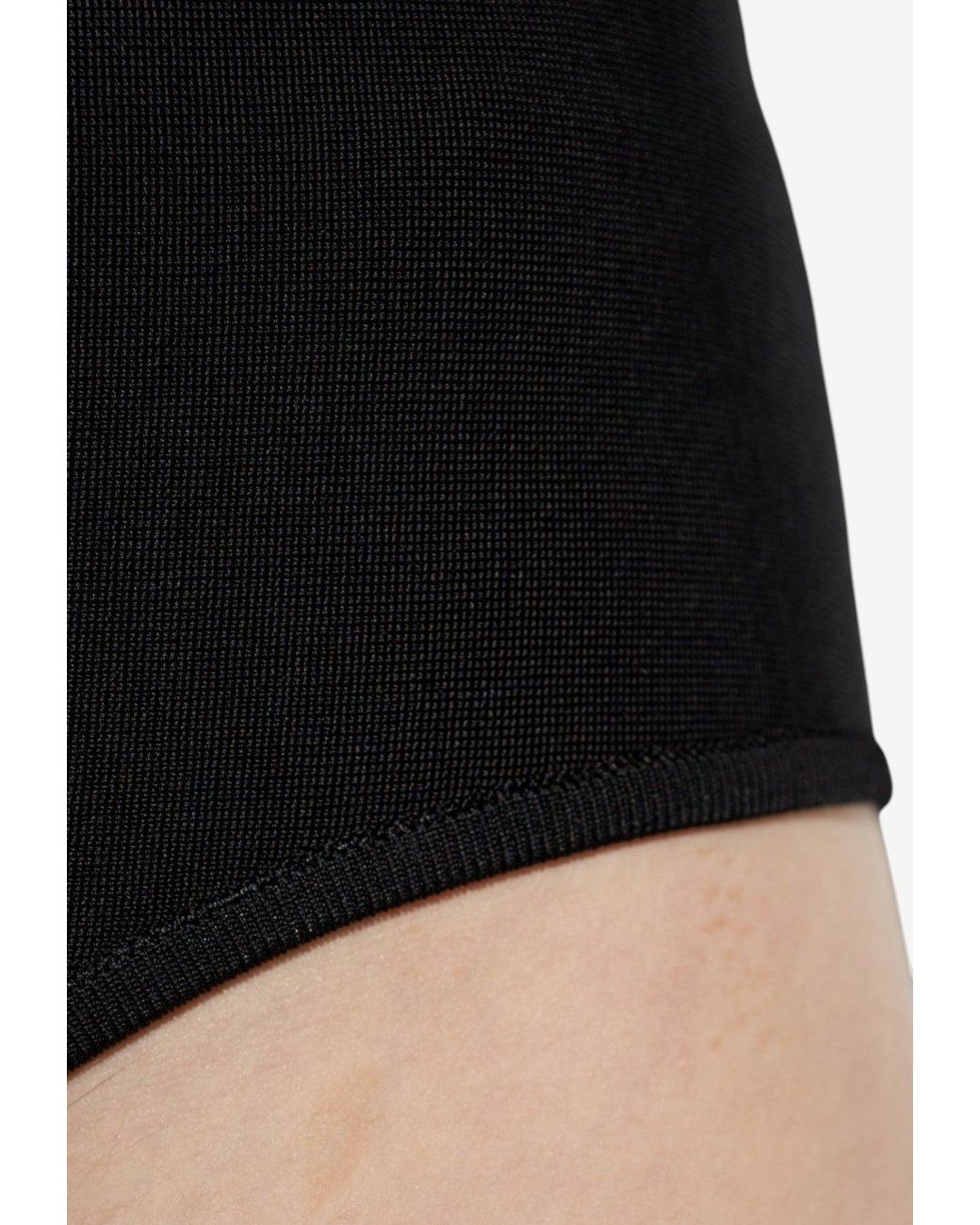 Givenchy Black Micro Wool Shorts