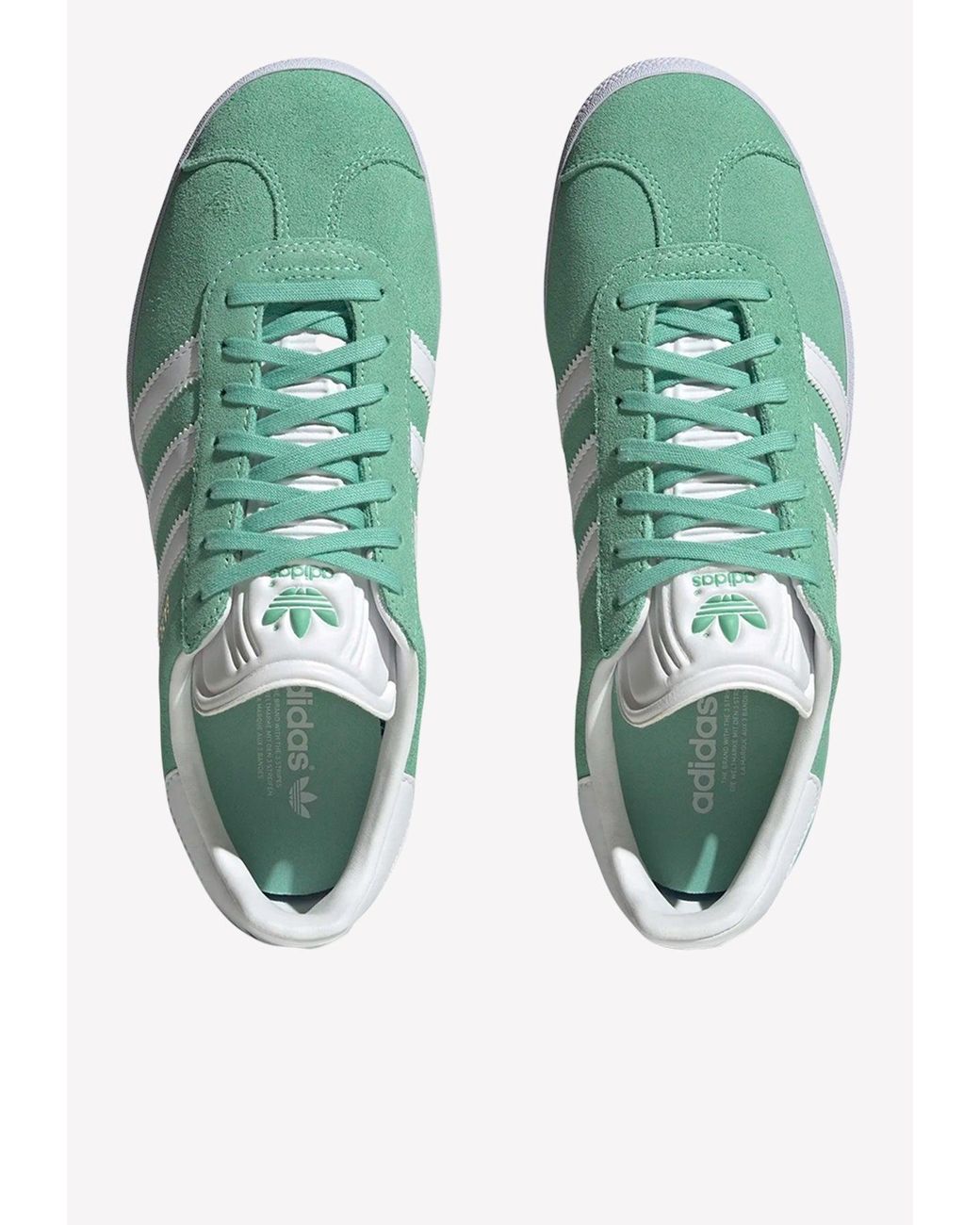 adidas Originals Gazelle Trainers in Green | Lyst