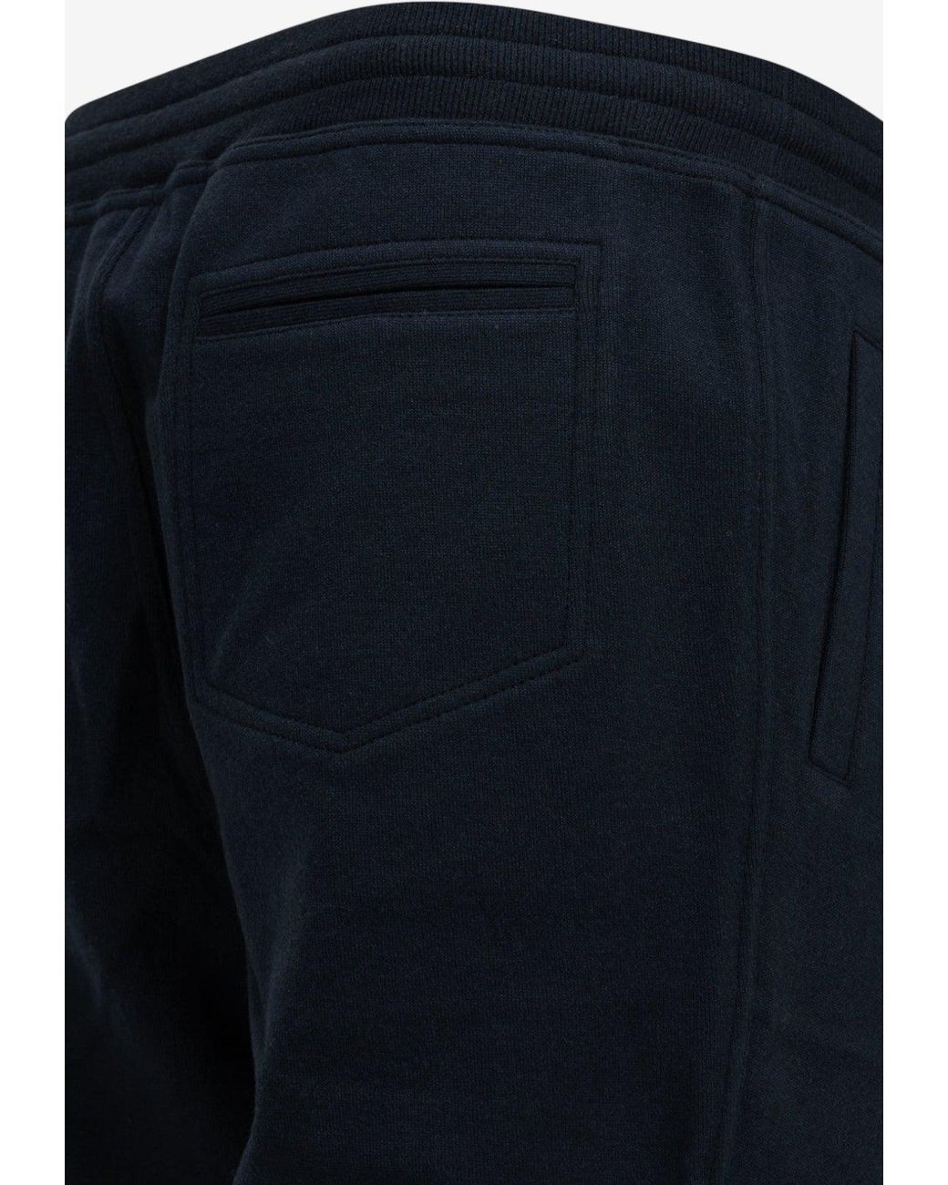 Brunello Cucinelli Blue Elasticated Track Pants for men