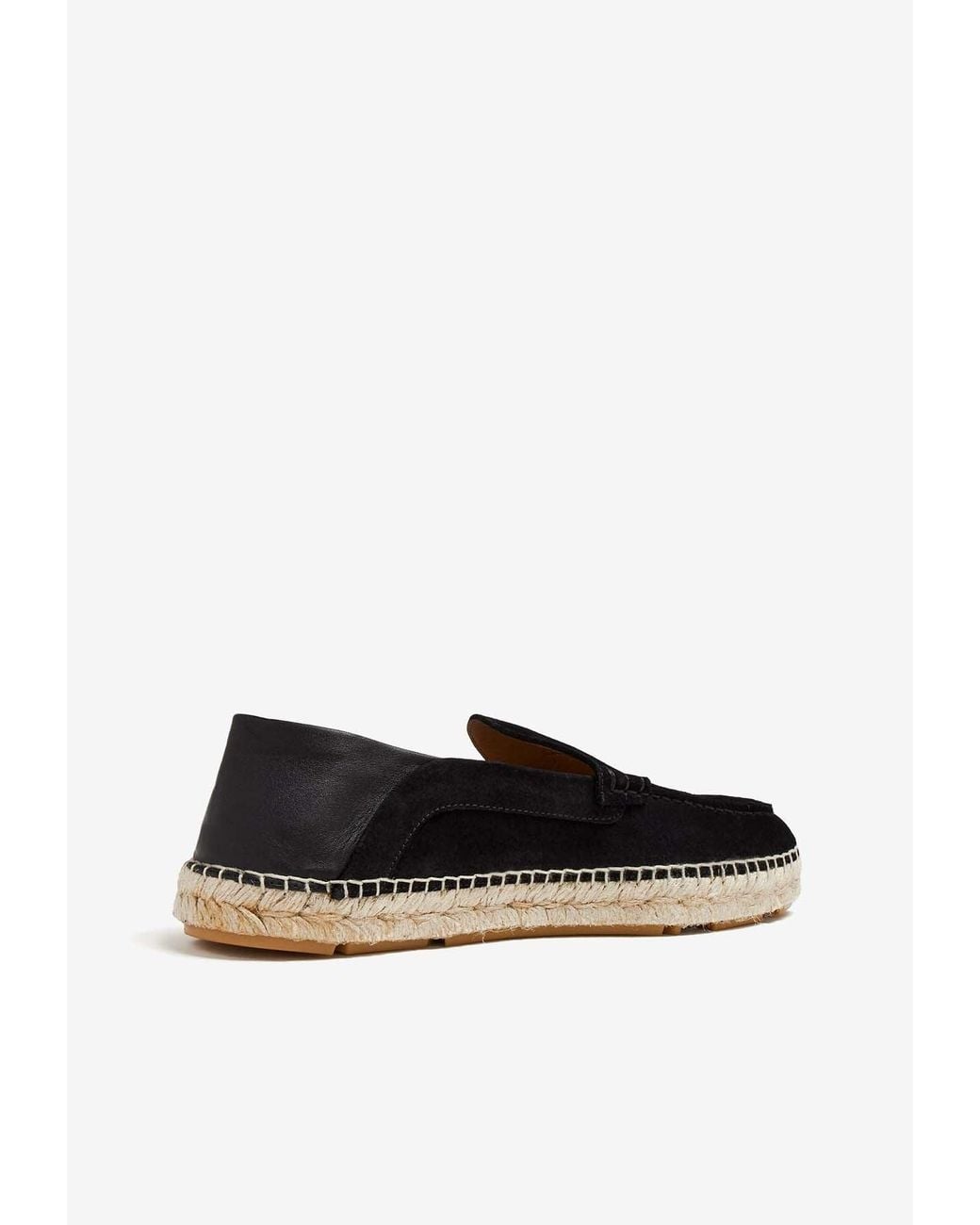 Versace White Suede And Leather Logo Espadrilles for men