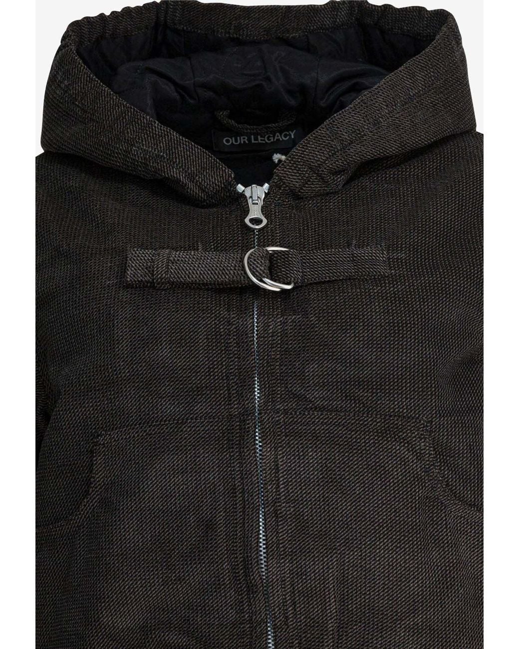 Our Legacy Black Coast Short Down Jacket