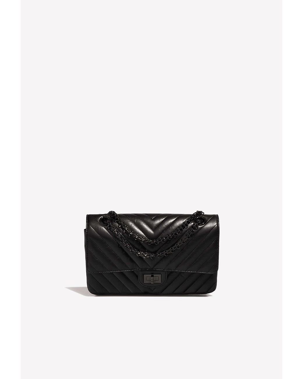 Black Chanel 2.55 small shoulder bag