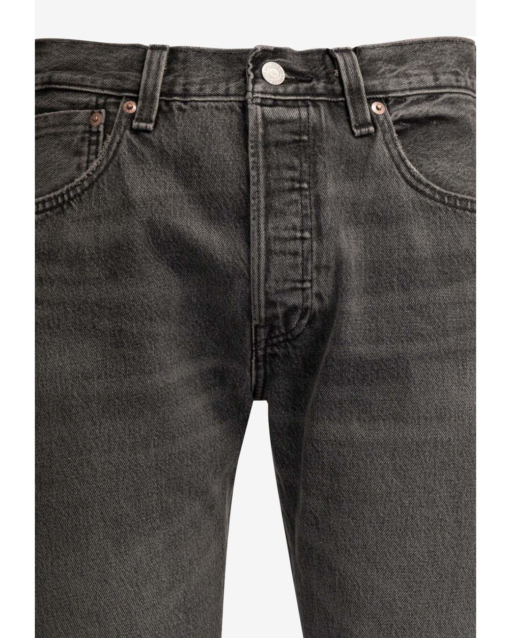 Levi's Gray 501 Original Jeans for men