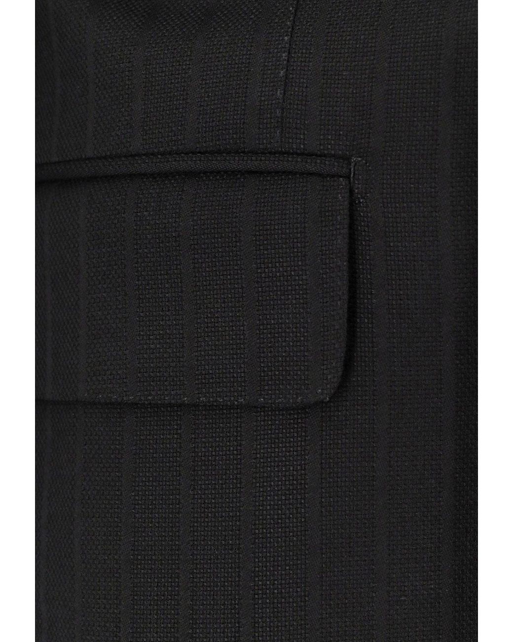 Tom Ford Black Double-Breasted Wool Blazer for men