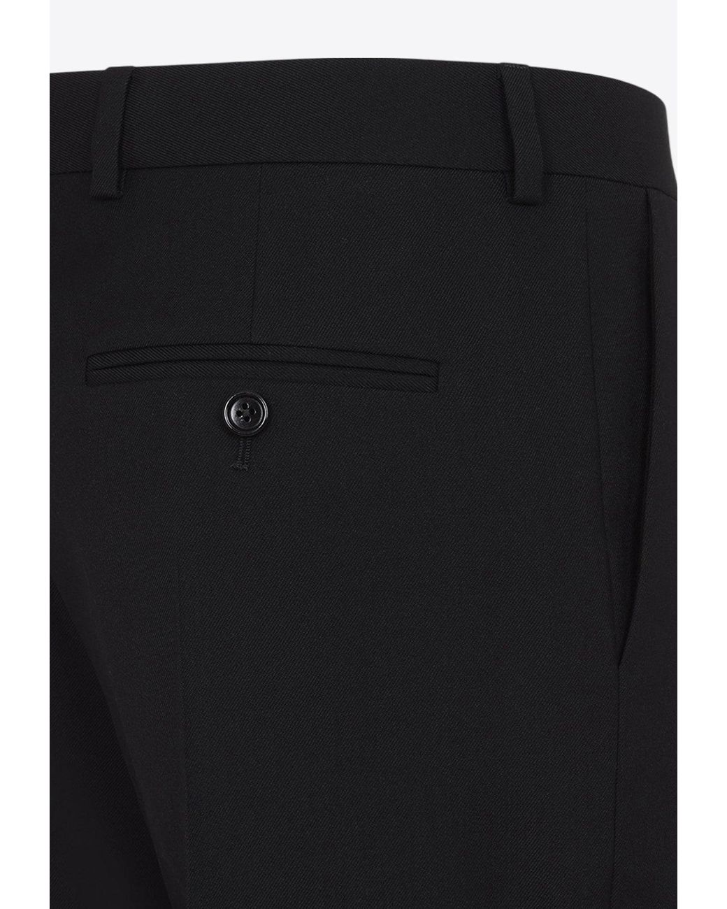 CELINE BNF パンツ BNF pants in wool gabardine - ULTRA BLACK | CELINE