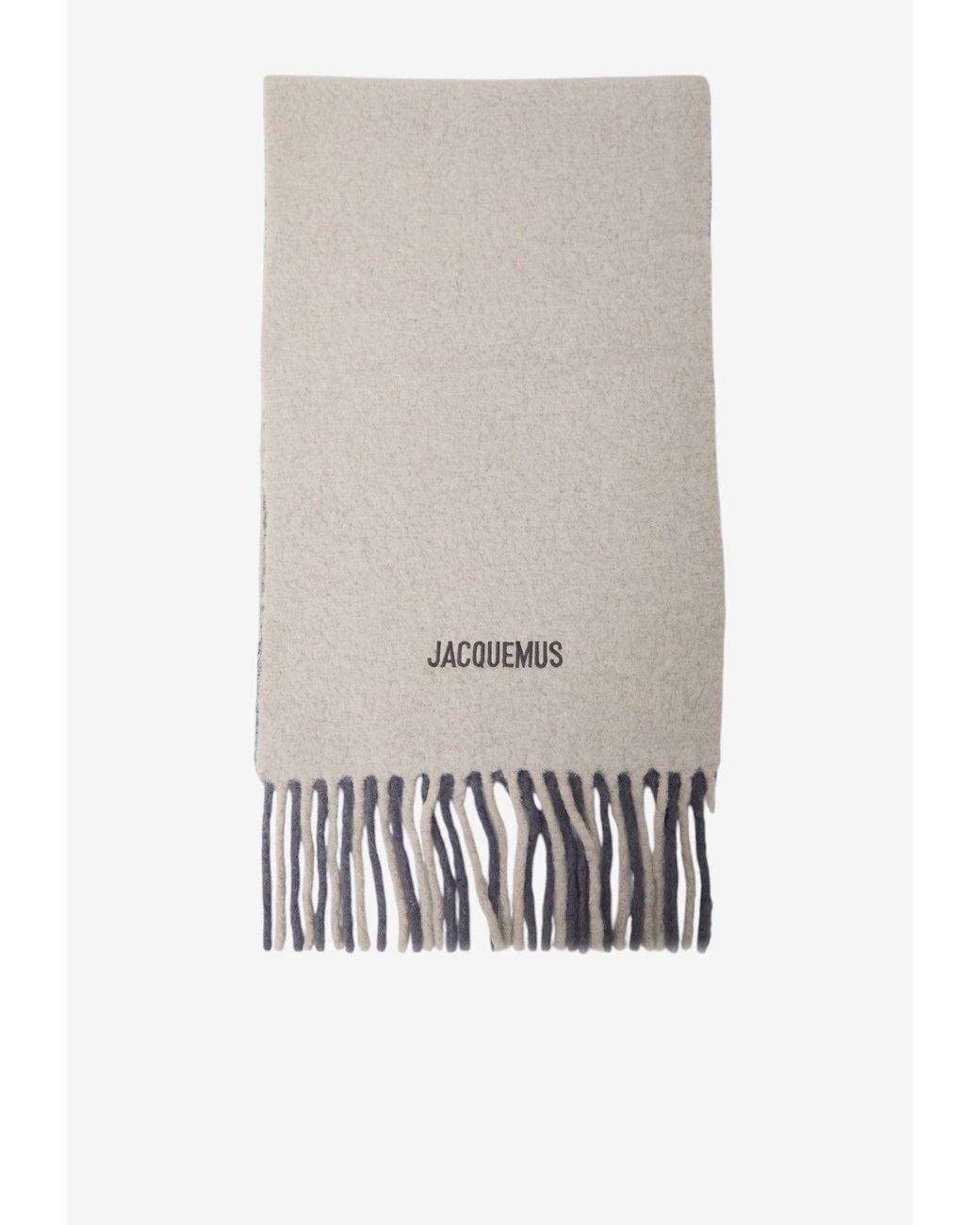 Jacquemus White Moisson Scarf for men
