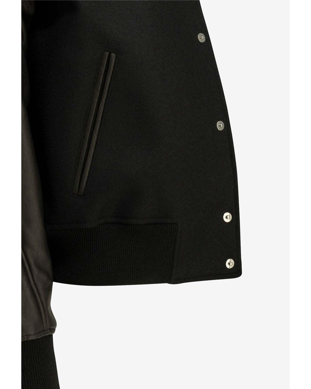 Givenchy Black Logo Bomber Jacket for men