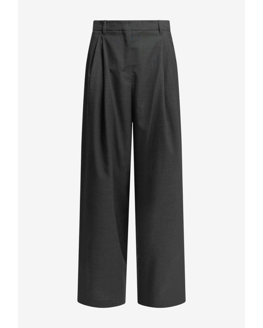 Max Mara Black Taro Tailored Wool Pants
