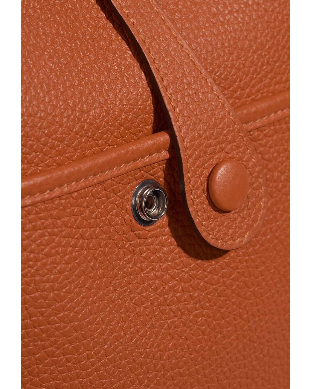 Hermès Evelyne Iii 29 In Orange H Taurillon Clemence With Palladium  Hardware in Brown