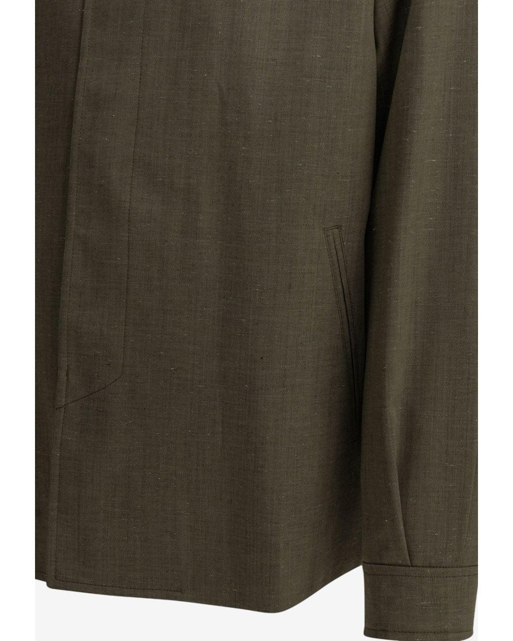 Hand Rlaxed Our Legacy Pack Hand-Woven Blazer in Green for Men | Lyst