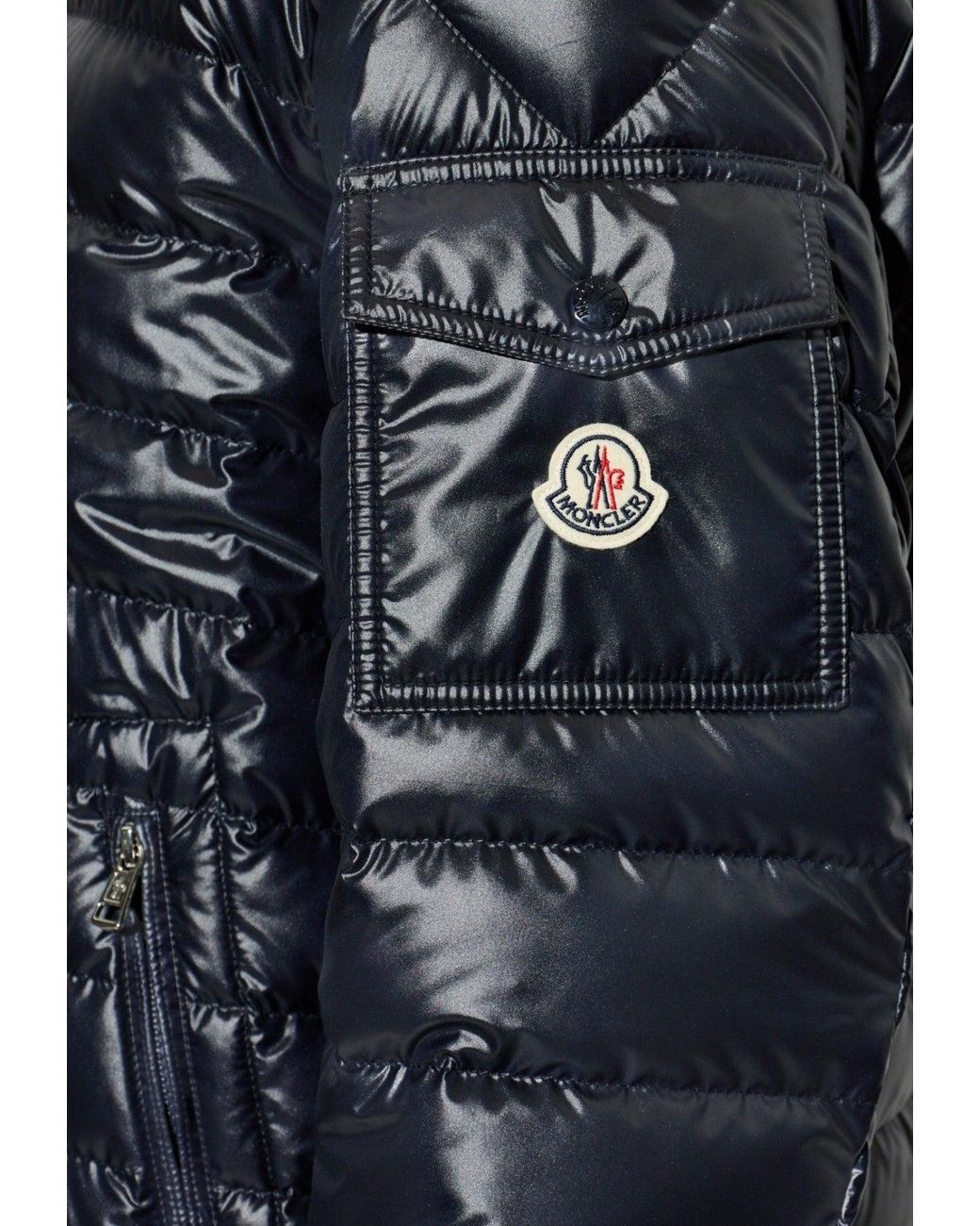 Moncler Blue Lauros Down Jacket for men