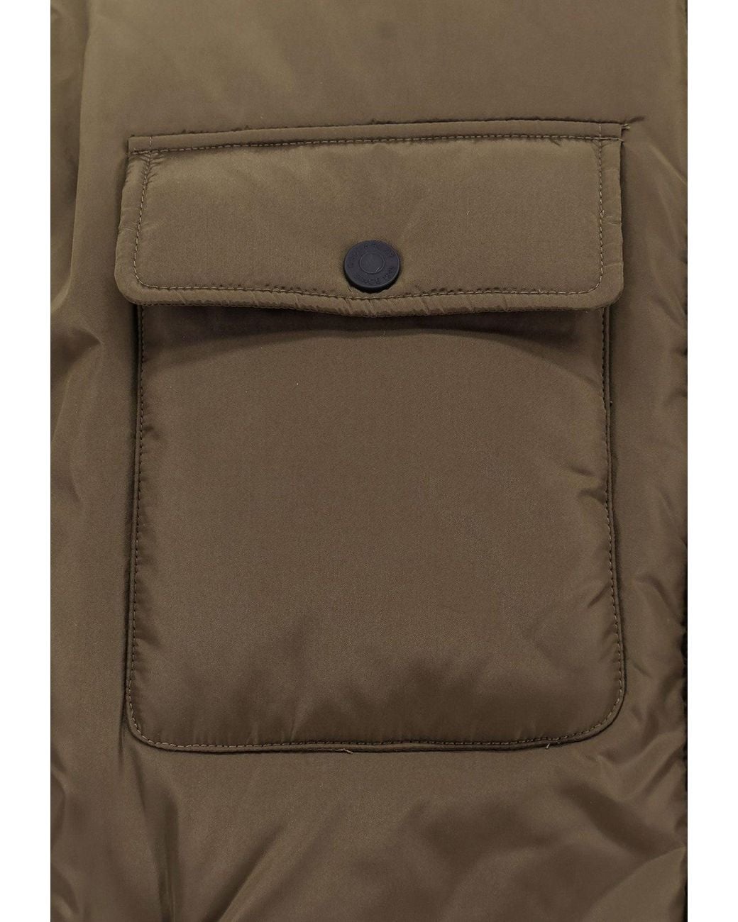 DSquared² Green Padded Buttoned Jacket for men