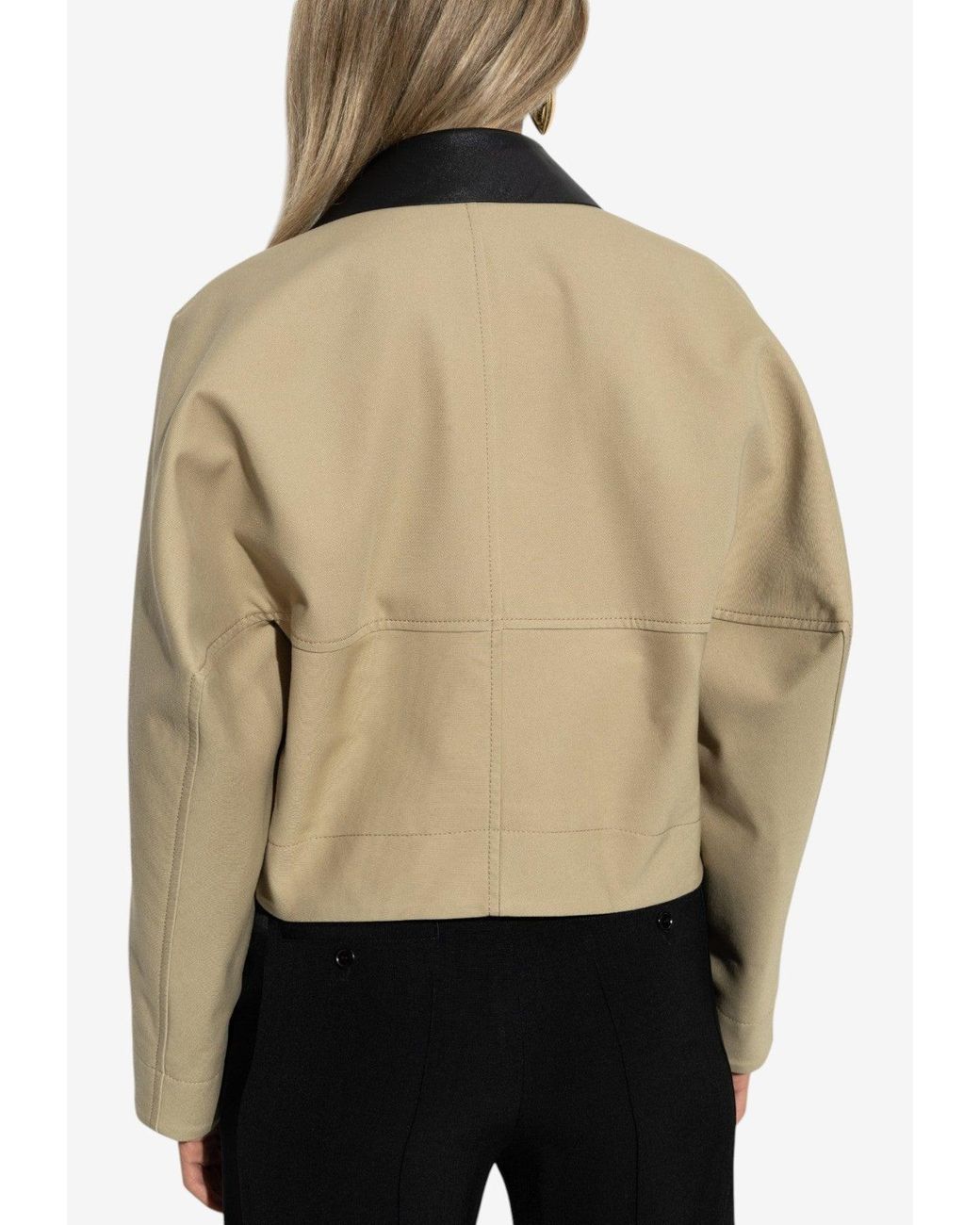 Givenchy Natural Collared Zip Jacket