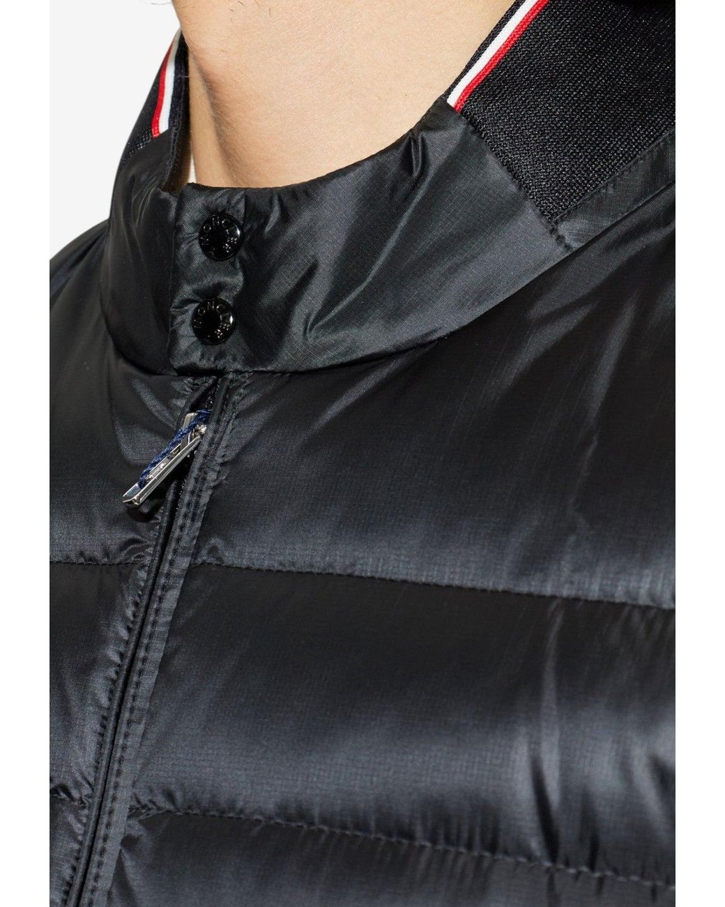 Moncler Black Rigiel Quilted Jacket for men