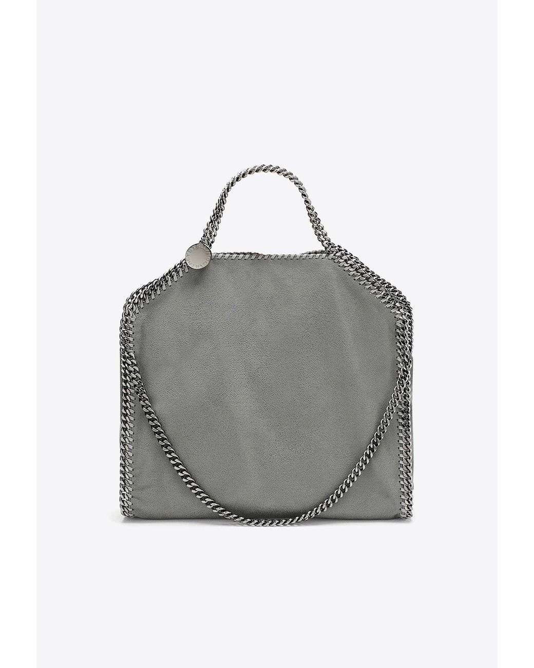 Stella McCartney Falabella Fold Over Tote Bag in Grey Lyst UK