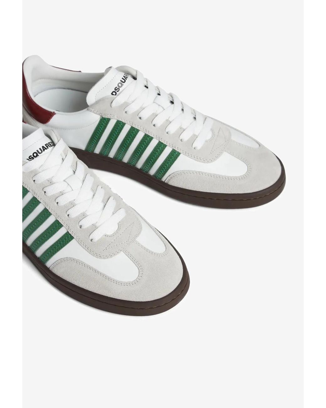 DSquared² White Boxer Sneakers for men