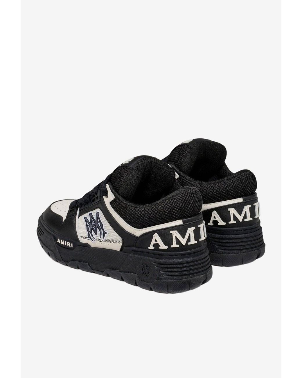 Amiri Ma-1 Patch Low-Top Sneakers in Black for Men | Lyst