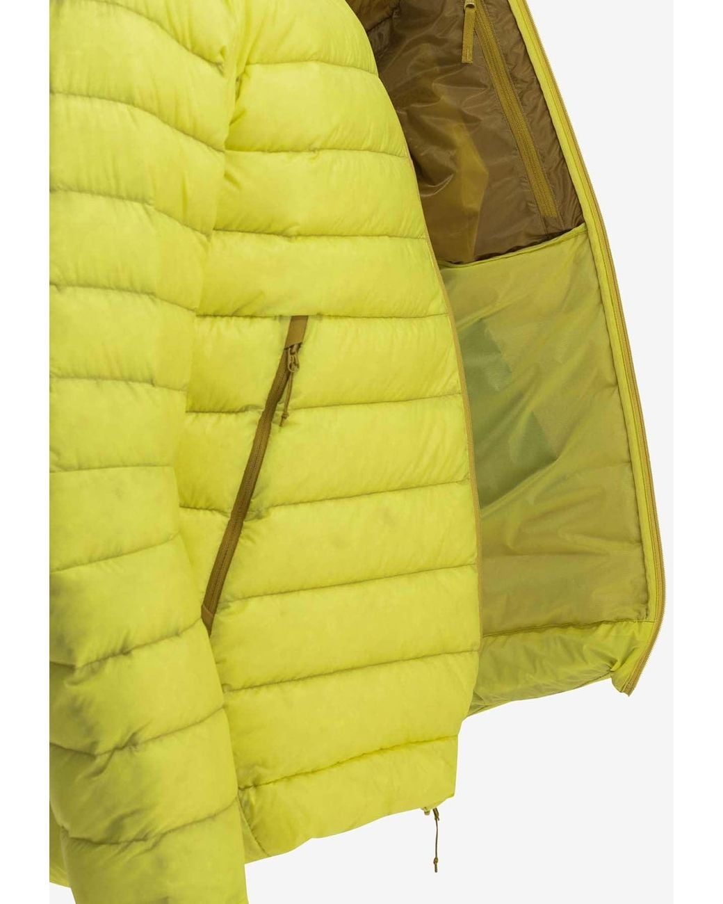 Arc'teryx Yellow Cerium Arato Down Jacket