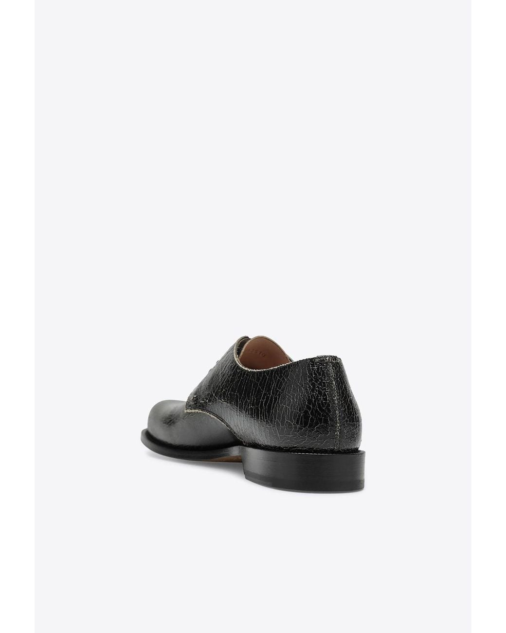Loewe Black Campo Derby Shoes for men