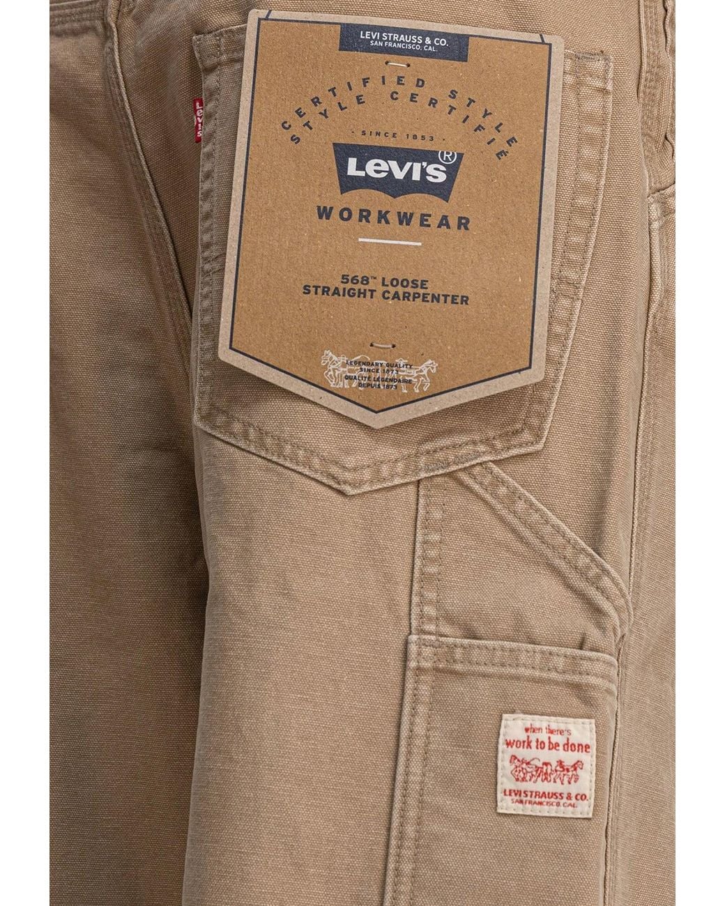 Levi's Natural 568 Chino Pants for men