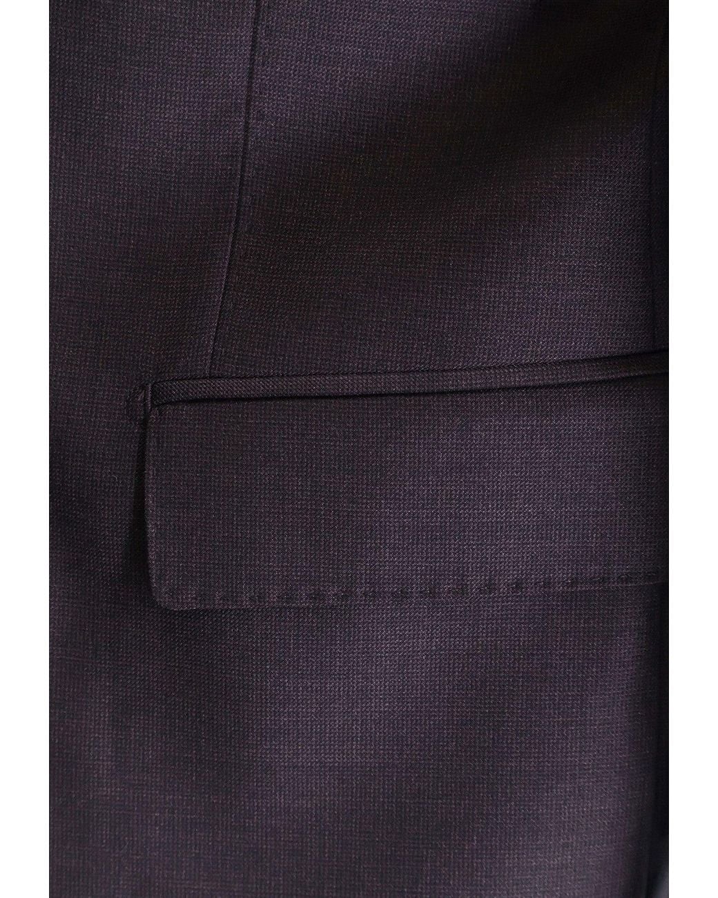 Boss Blue Harvers Wool Suit for men