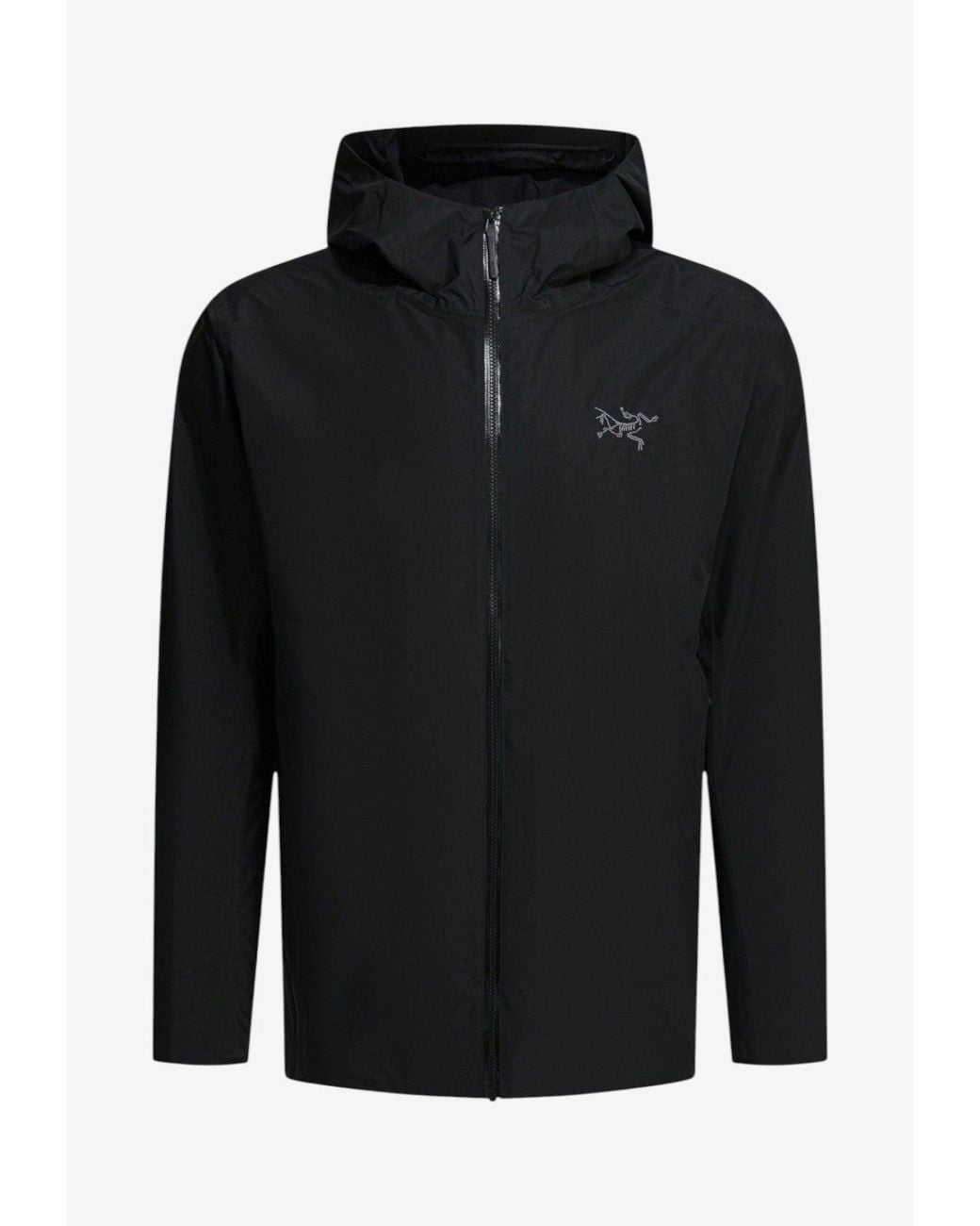 Arc'teryx Black Solano Technical Jacket for men