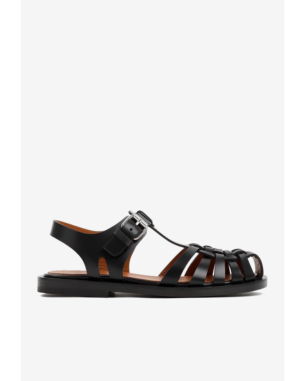 Marni Fisherman s Leather Sandals in White for Men Lyst