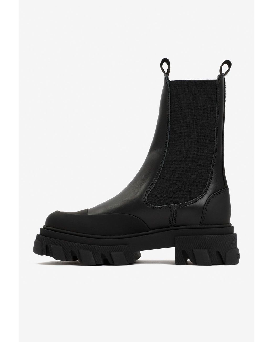 ganni calf leather