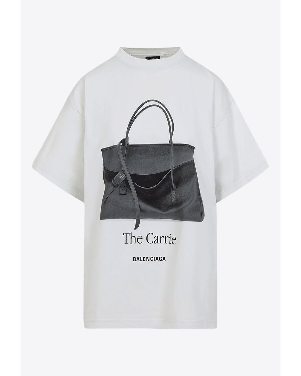 Tシャツ・カットソー BALENCIAGA 'The Carrie' T-shirt balenciaga-White-The-Carrie-