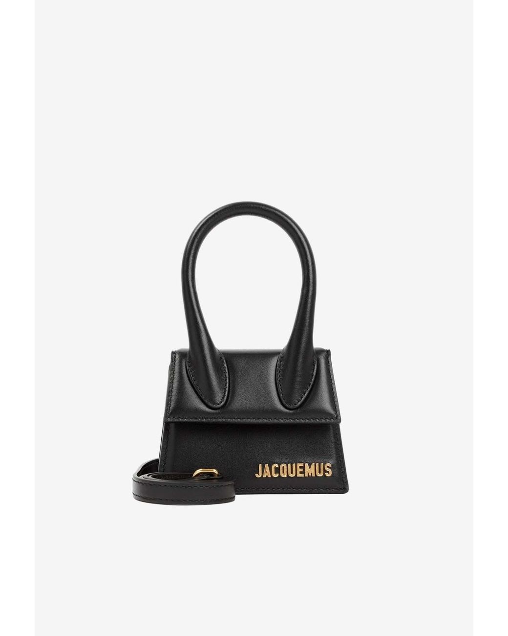Jacquemus Le Chiquito Top Handle Mini Bag In Leather in Black Lyst