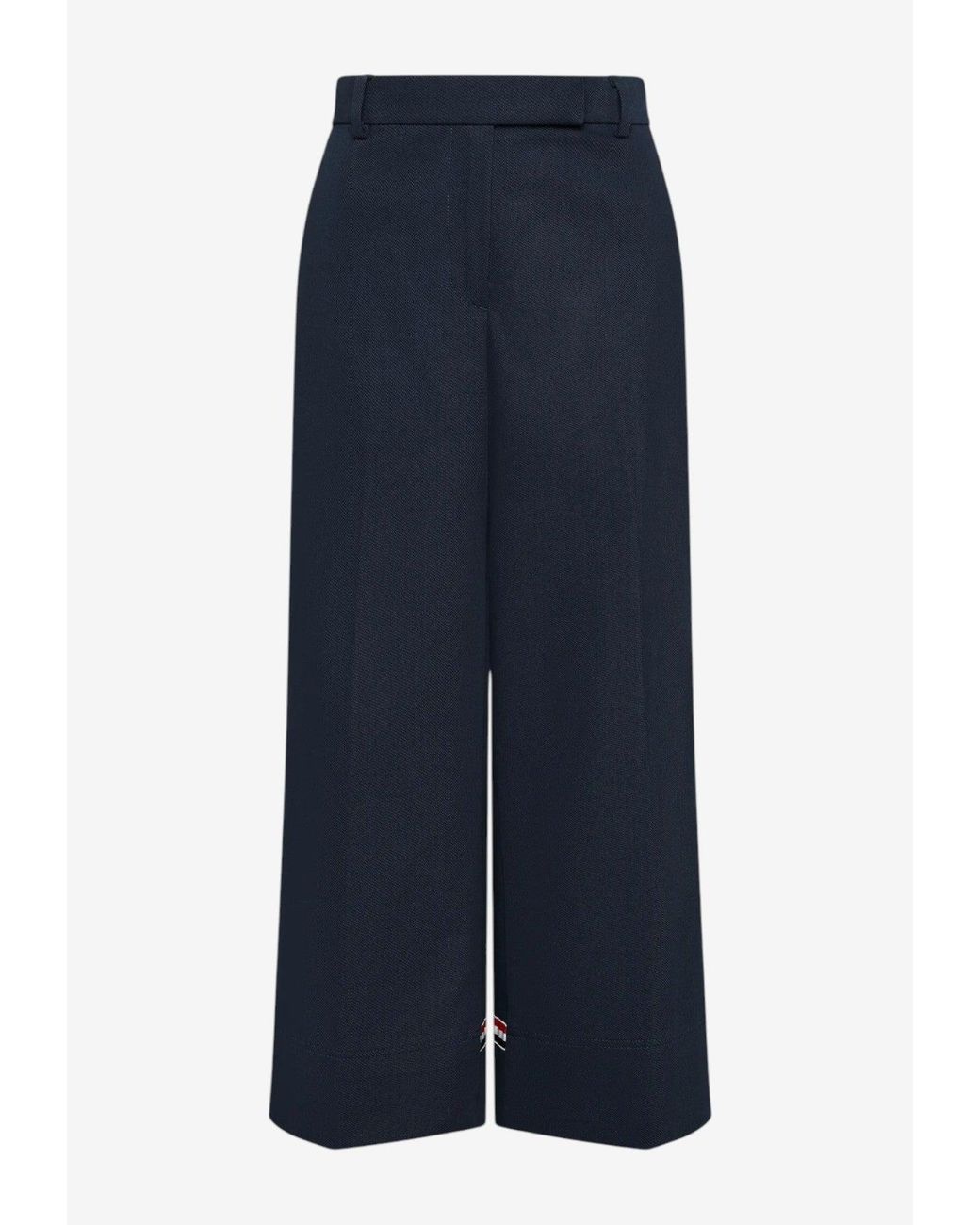 Thom Browne Blue Beltloop Chino Pants