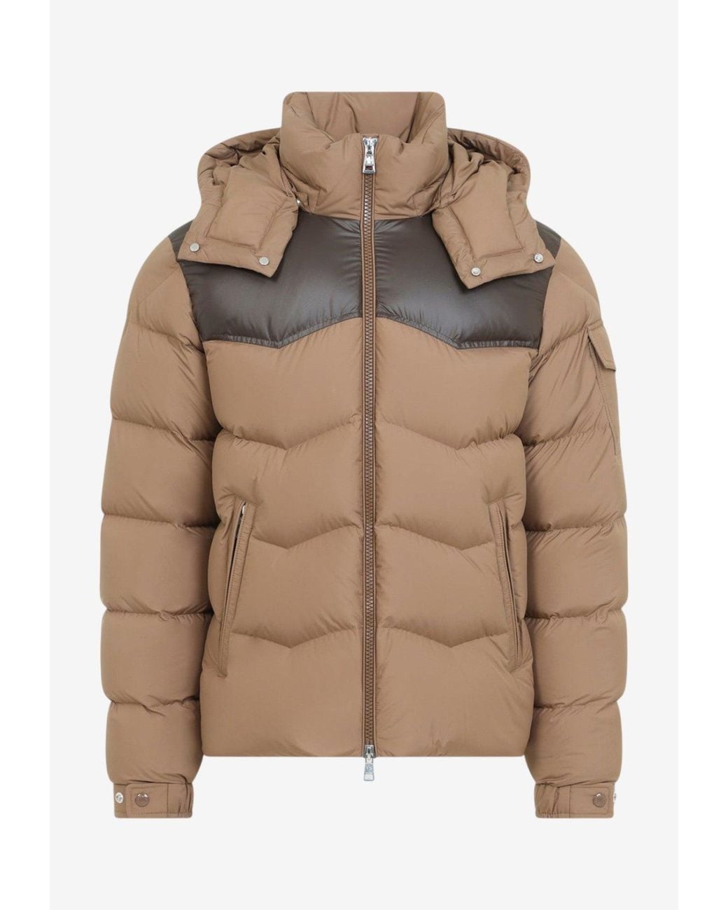 Moncler Brown Revelis Down Jacket for men