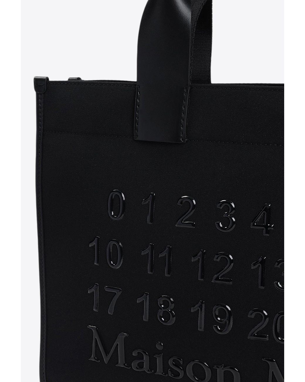 Maison Margiela Small Cabas Tote Bag in Black | Lyst