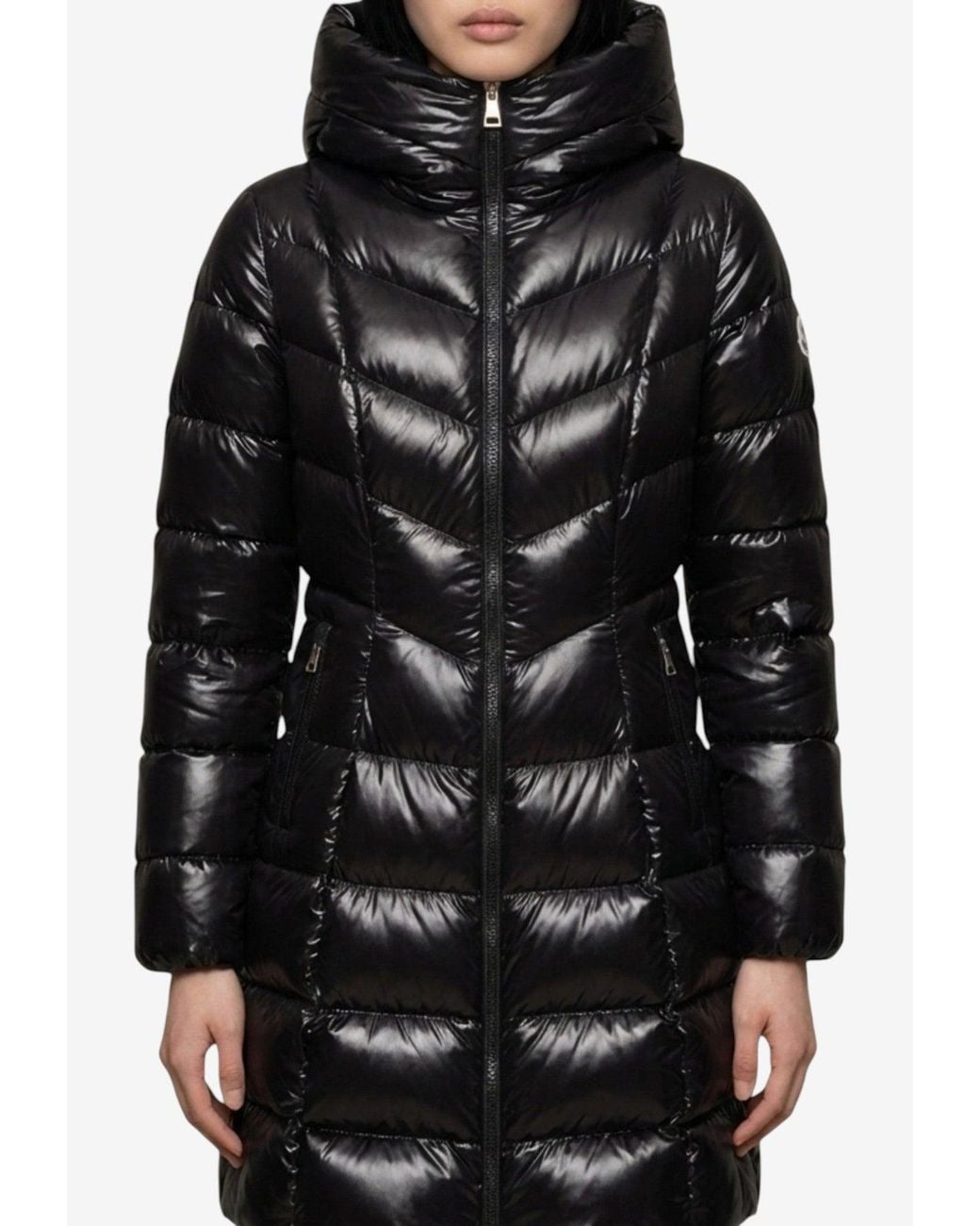 Moncler Black Puffer Jacket "Marusse"