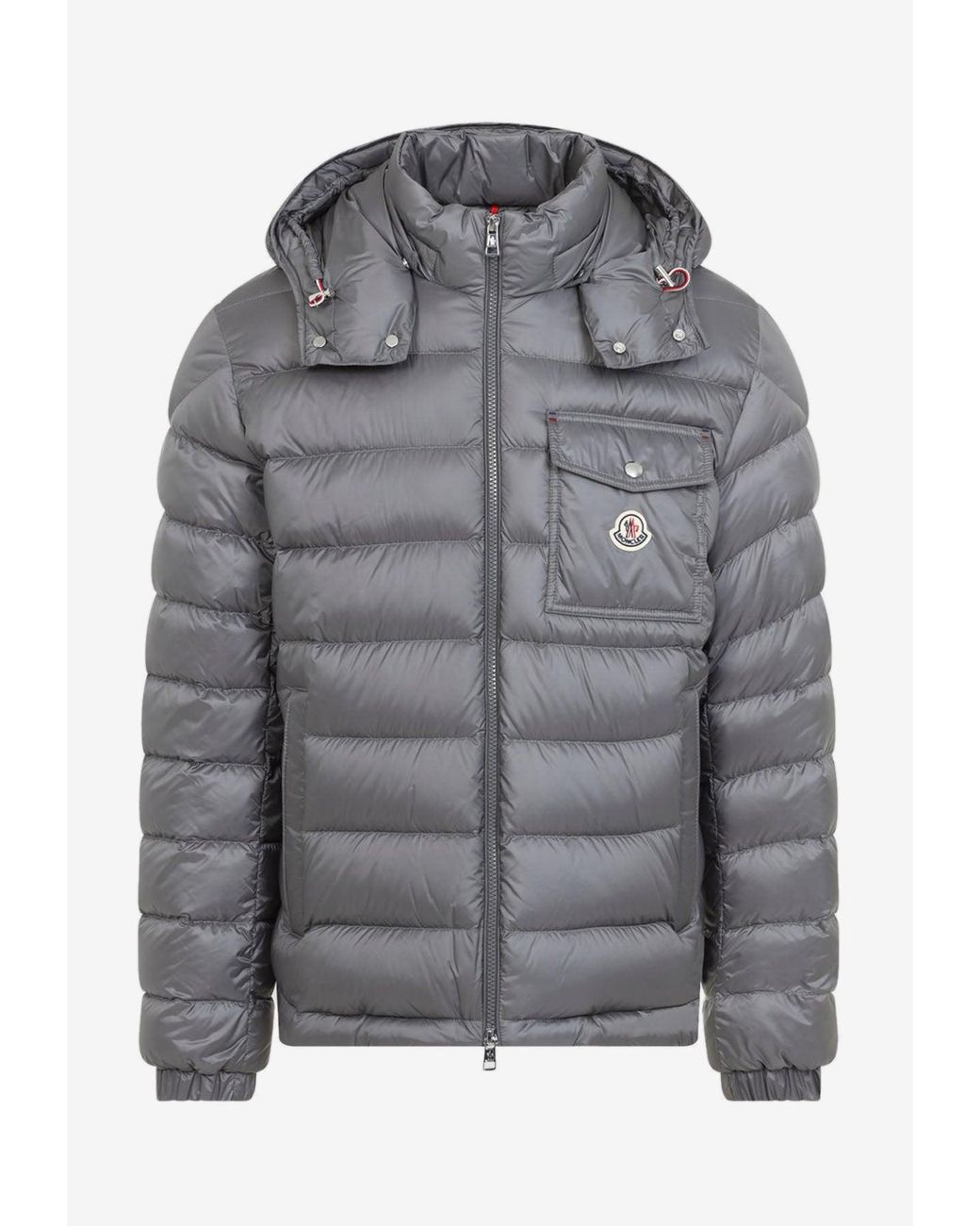 Moncler Gray Verith Down Jacket for men