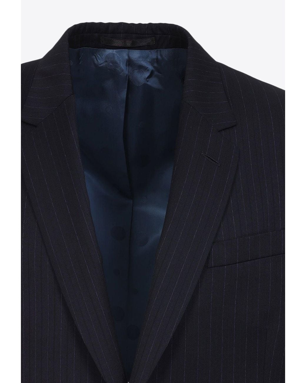 Paul Smith Blue Single-Breasted Wool Suit for men