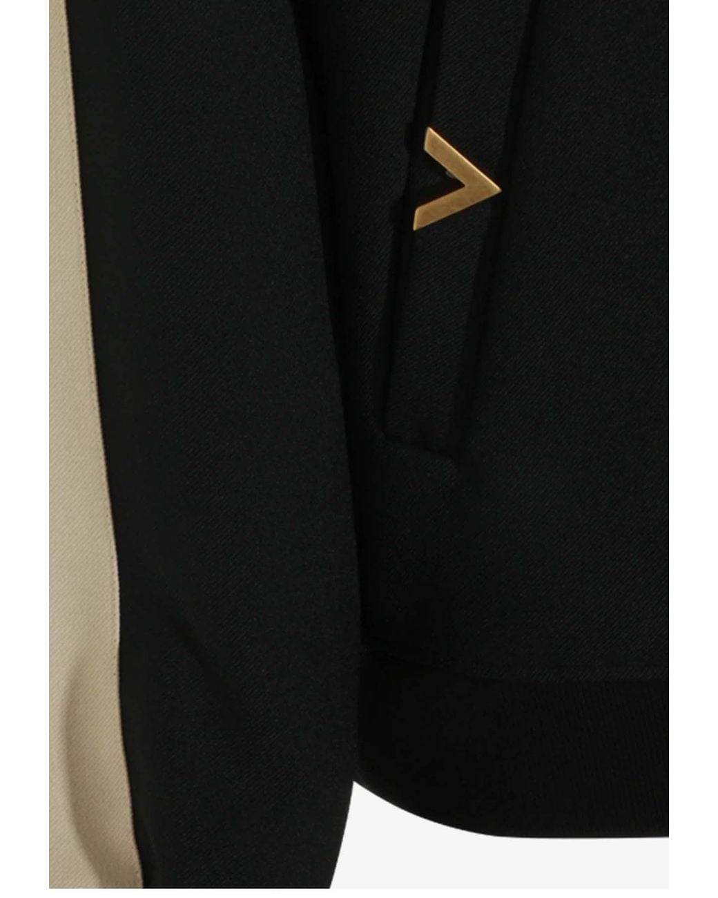 Valentino Black Zip-Up Track Jacket for men