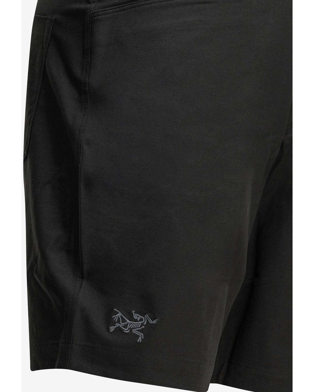 Arc'teryx Black Kragg Technical Shorts for men