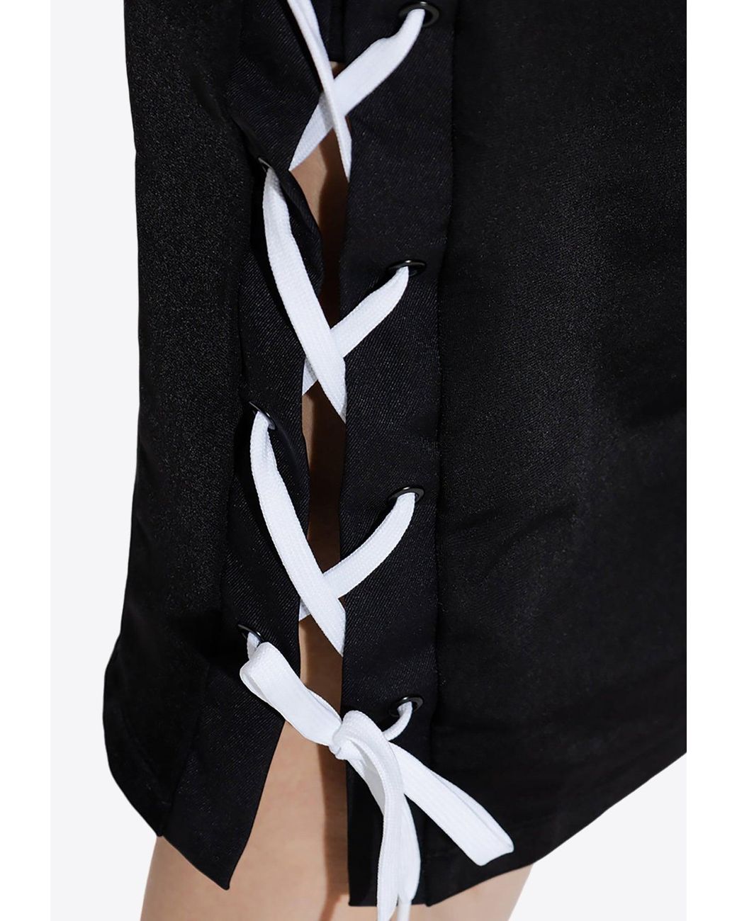 ☆Adidas☆Always Original Laced Skirt Black Adidas Originals ALWAYS ORIGINAL LACED Lace Up A-Line dress