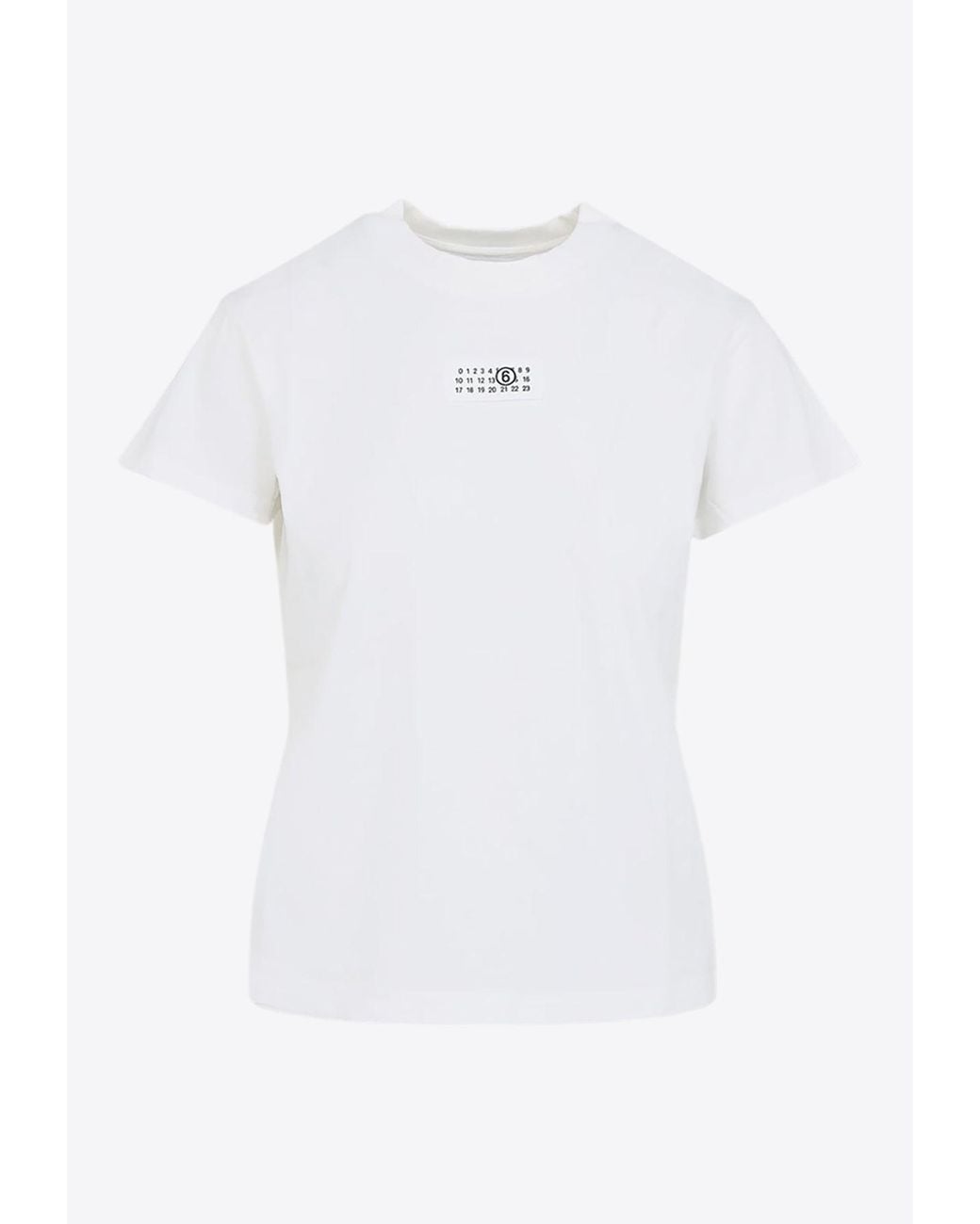 Maison Margiela White Numeric Patch T-Shirt