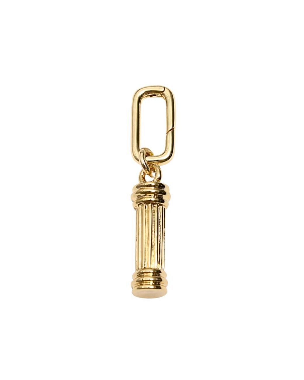 By Alona Metallic Pillar Pendant Charm