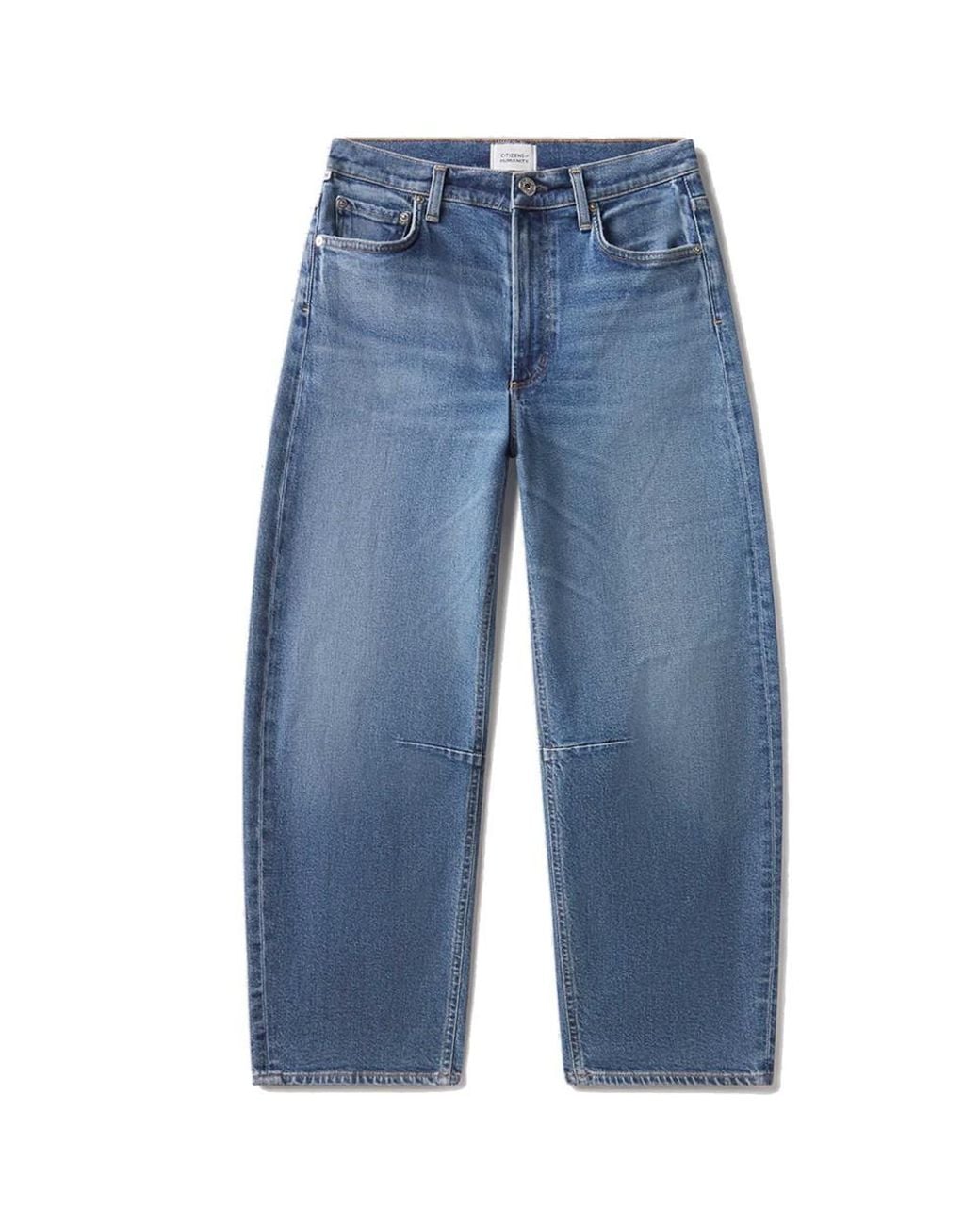 Citizens of Humanity Blue Miro Relaxed Barrel Leg High Rise Jean