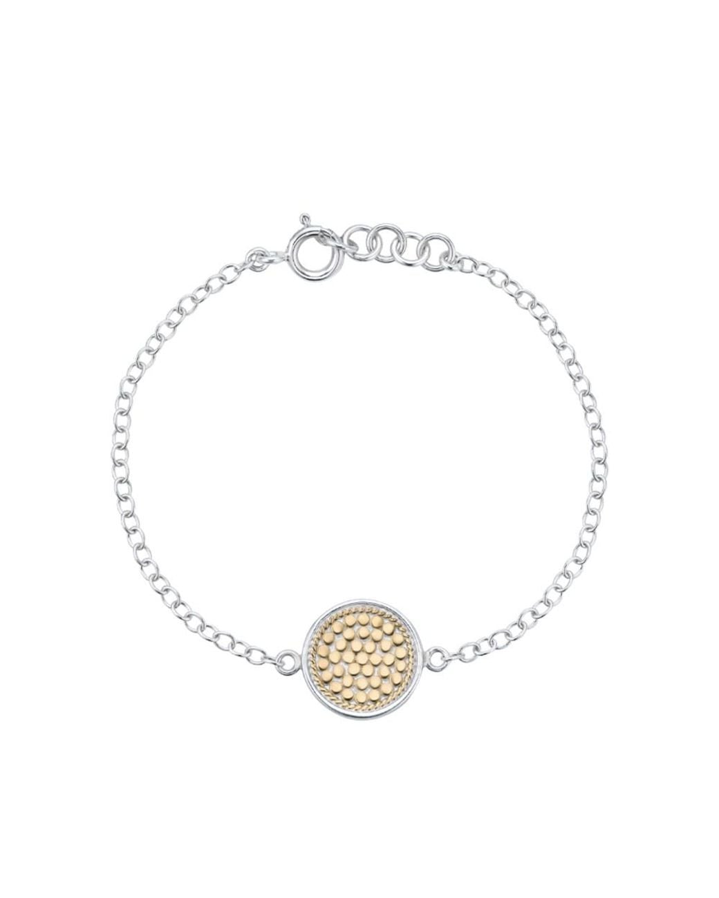 Anna Beck Metallic Mini Disc Bracelet