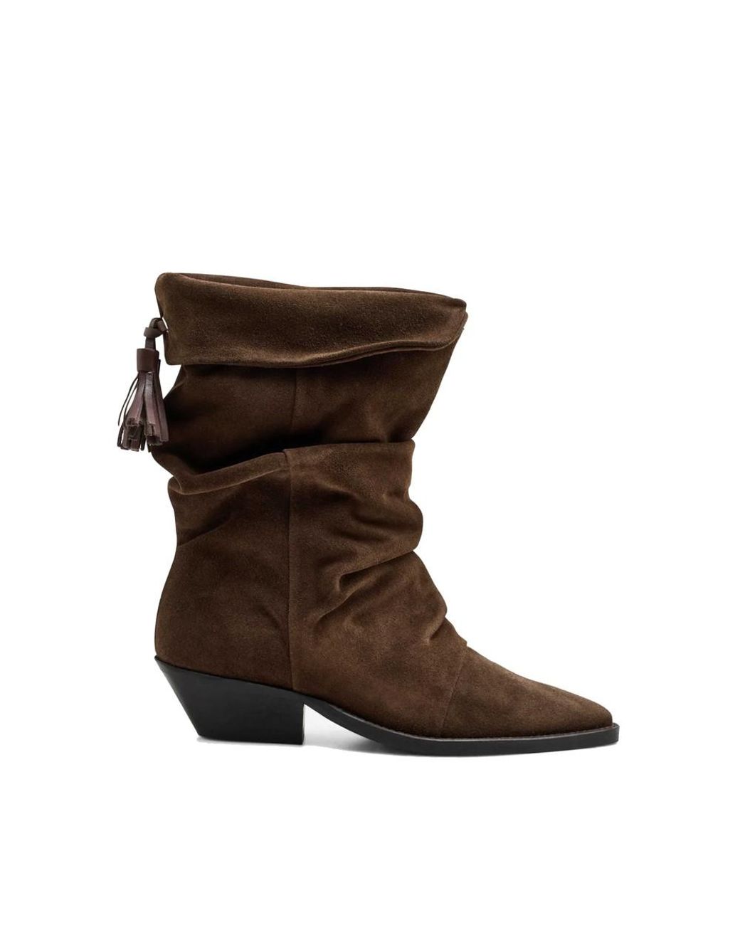 Pavement Brown Pabirk Suede Ankle Boot