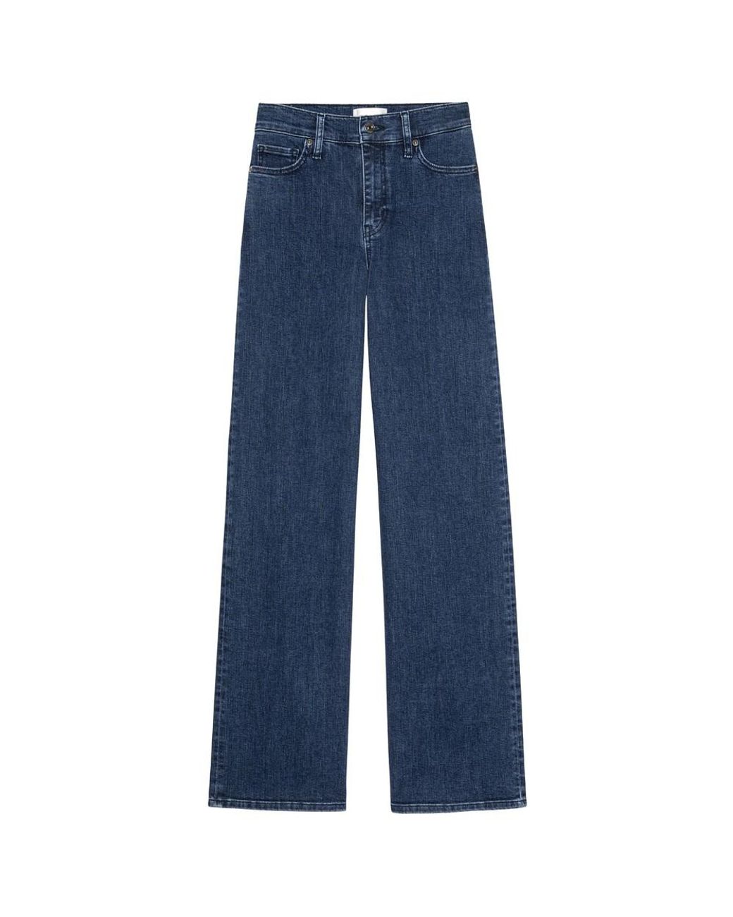 FRAME Blue Le Slim Palazzo Jean