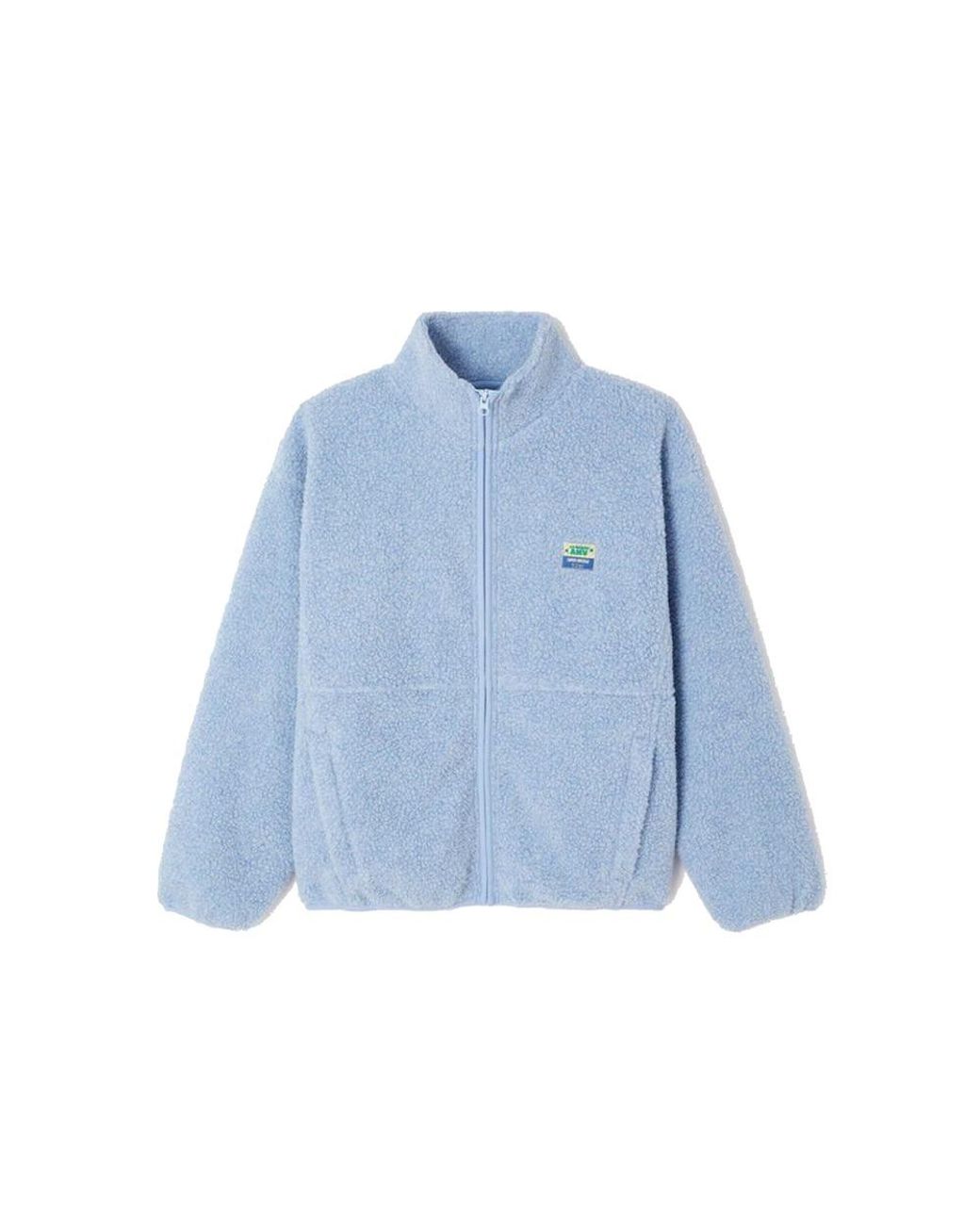 American Vintage Blue Hoktown Fleece Jacket